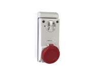 Schneider Electric PratiKa Unika utičnica - 32 A - 3P+E - 400...440 V AC - IP 65 - sa osiguračem ;83399