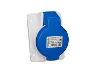 Schneider Electric PratiKa utičnica - vijčana - pod uglom - 16A - 2P + E - 200...250 V AC - panel;PKF16F423