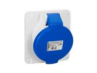 Schneider Electric PratiKa utičnica - vijčana - pod uglom - 16A - 3P + N + E -200...250 V AC-panel ; PKF16F425