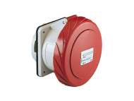 Schneider Electric PratiKa utičnica - vijčana - ravna - 16A - 2P + E - 380...415 V AC - panel ; PKF16G733