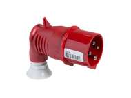Schneider Electric PratiKa Wander utikač - 90° pod uglom - 16 A - 3P + E - 380...415 V AC - IP44 ; 81708