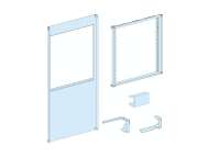 Schneider Electric Prednja maska za ISFL, IP20, 185 mm između centara, Š = 650 mm; LVS03735