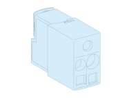 Schneider Electric Priključni blok, Linergy BW, opružni priključci 1 x 6mm² + 1 x 10mm², IPXXB, set od 12; LVS04151