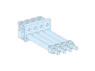 Schneider Electric Priključni monoblok 160A 4P Linergy BW/uređaj 160A Š440; LVS04148