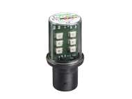 Schneider Electric protected LED bulb with BA15d base - steady - yellow - 230 V;DL1BDM8
