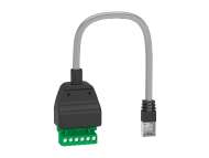 Schneider Electric RJ45 to open connector modbus adaptor;LV434211