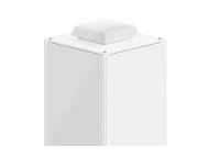 Schneider Electric Roof outlet grille - cut-out 228x228mm - ext. dim 90x340x340mm - IP54, white (RAL 9003); NSYCAC228RMB