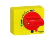 Schneider Electric Rotary handle, TeSys GV4, direct, fixed, red, IP54; GV4ADN02