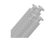 Schneider Electric Set od 4 vertikalna profila za Spacial SF orman. visina: 2200 mm. RAL 7035.