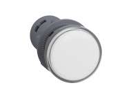 Schneider Electric Signalna lampica, plastic, white, Ø 22 mm, with integral LED, 220...230V AC, Anti-interference;XA2EVM1LC