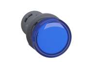 Schneider Electric Signalne lampice, blue, Ø 22 mm, with integral LED, 380…400V AC, Anti-interference;XA2EVQ6LC