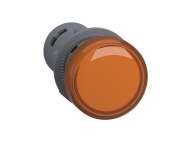 Schneider Electric Signalne lampice, plastic, amber, Ø 22 mm, with integral LED, 220…230V AC, Anti-interference;XA2EVM5LC