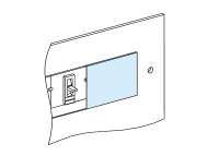 Schneider Electric Slepa maska NSX/CVS250-EZC100 vertikalni Š147 - Prisma; LVS03249