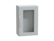 Schneider Electric slobodnost. poliest. orman PLA kompl.zaptiven VŠD750x500x320 IP65 providna vrata;NSYPLA753TG