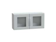 Schneider Electric slobodnost. poliest.orman PLA kompl.zaptiven VŠD500x1000x420 IP65 providna vrata;NSYPLA5104TG