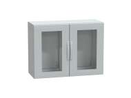 Schneider Electric slobodnost. poliest.orman PLA kompl.zaptiven VŠD750x1000x420 IP65 providna vrata;NSYPLA7104TG