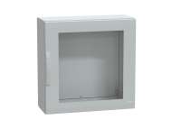 Schneider Electric slobodnost. poliest.orman PLA komp.zaptiven VŠD 750x750x320 IP65 providna vrata;NSYPLA773TG