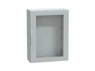 Schneider Electric slobodnostojeći poliest. orman PLA zaptiven VŠD 1250x750x320 IP65 providna vrata;NSYPLA1273TG