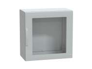 Schneider Electric slobodnostojeći poliest. orman PLA zaptiven VŠD 750x750x420 IP65 providna vrata;NSYPLA774TG
