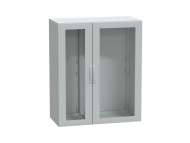 Schneider Electric slobod.poliest.orman PLA kompletno zaptiven VŠD1500x1250x620 IP65 providna vrata;NSYPLA15126TG