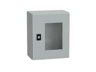 Schneider Electric Spacial CRN providna vrata bez montažne ploče V300xŠ250xD150 IP66 IK10 RAL7035; NSYCRN325150T