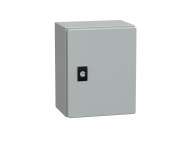 Schneider Electric Spacial CRN ravna vrata bez montažne ploče H250xŠ200xD150 IP66 IK10 RAL7035; NSYCRN252150