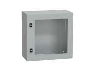 Schneider Electric Spacial CRN ravna vrata bez montažne ploče V1000xŠ600xD250 IP66 IK10 RAL7035 ; NSYCRN106250