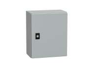 Schneider Electric Spacial CRN ravna vrata bez montažne ploče V300xŠ250xD150 IP66 IK10 RAL7035; NSYCRN325150