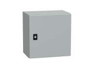 Schneider Electric Spacial CRN ravna vrata bez montažne ploče V300xŠ300xD200 IP66 IK10 RAL7035; NSYCRN33200