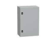 Schneider Electric Spacial CRN ravna vrata bez montažne ploče V600xŠ400xD250 IP66 IK10 RAL7035; NSYCRN64250