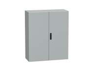Schneider Electric Spacial CRNG ravna vrata bez montažne ploče V1200xŠ1000xD400 IP55 IK10 RAL7035; NSYCRNG1210400D