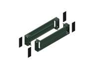 Schneider Electric Spacial SF prednje podnožje - 200x400 mm