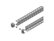 Schneider Electric Spacial SF/SM univerzalni profili za montažu - 40 mm;NSYSUCR4080