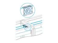 Schneider Electric Spojni element za 50/60mm sabirnica/Linergy BS hor. sabirnicu; LVS04640