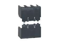 Schneider Electric terminal shield, for EZC250, 3 poles,set of 2; EZETSHD3PN