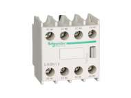 Schneider Electric TeSys D - pomoćni kontaktni blok - 2NO + 2NC - vijčani priključak - EN 50012 ; LADN22G