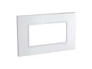 Schneider Electric Unica Quadro - dekorativni ram - 4 modula - beli;MGU2.804.18
