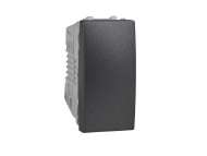 Schneider Electric Unica Top/Class - jednopolni prekidač - 10 AX 250 VAC - 1 m - grafit;MGU3.101.12