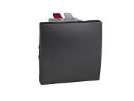 Schneider Electric Unica Top/Class - taster - 10 A 250 VAC - 2 m - grafit;MGU3.206.12C