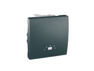 Schneider Electric Unica Top/Class - taster - 10 A 250 VAC - 2 m - grafit;MGU3.206.12L