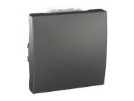 Schneider Electric Unica Top/Class - taster - 10 A 250 VAC - 2 m - grafit;MGU3.236.12