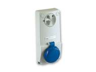 Schneider Electric Unika utičnica sa blokadom - 16 A - 3P + N + E - 200...250 V AC - IP65 - panel ; 82083