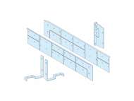 Schneider Electric Vertikalna pregrada Prisma G IP30; LVS04330