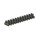 Obo Betterman Serijska luster klema, bez halogena, 6,0 mm², crna | 2056232 - slika 1