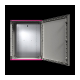 Rittal AX plastični orman 500x500x300mm (ŠxVxD), IP66, RAL7035 | 1453000 - slika 1