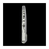 Rittal VX ''Comfort''  ručica sa umetkom bravice,  Black RAL 9005 8611350 - slika 3